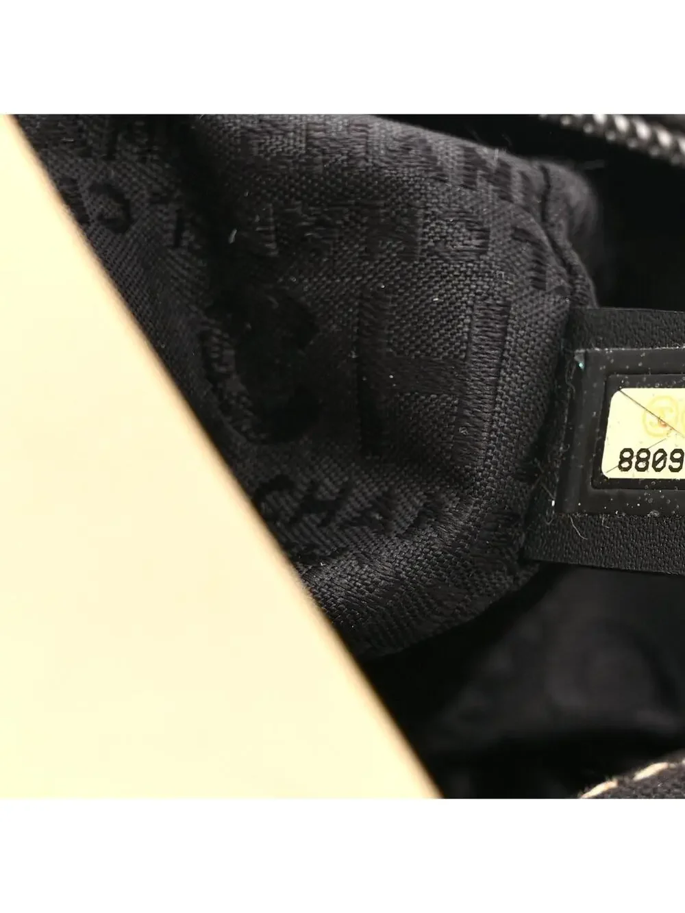Chanel Canvas Square Stitched Cc Boston #328858C99B